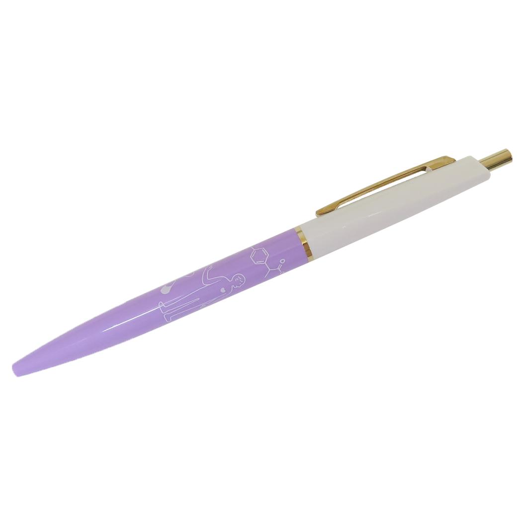 STUDY HOLIC ノック式ボールペン ボールペン 薬学 Green Flash 新学期準備文具 学び 学問 グッズ メー..