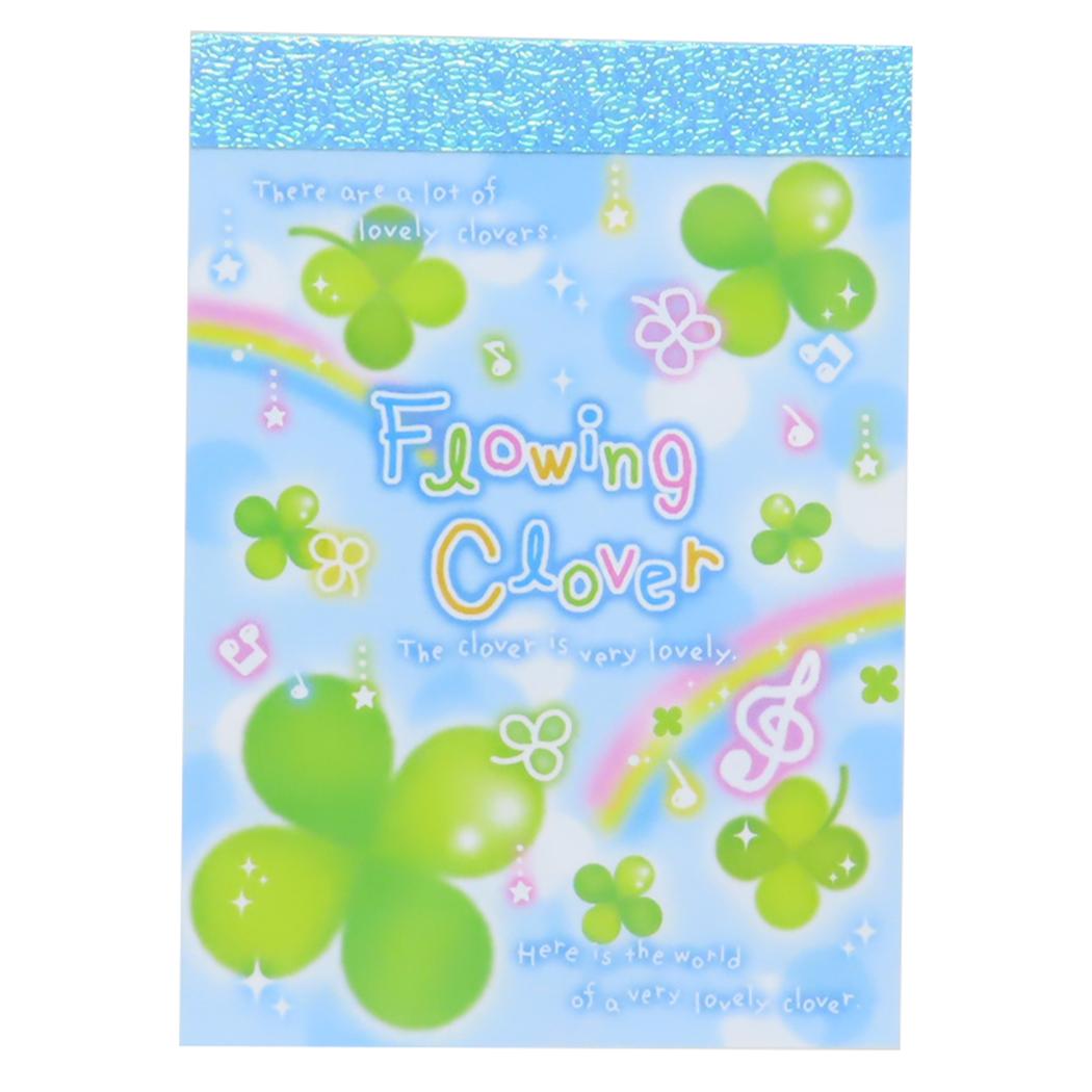 【12月は毎日ポイント10倍!】平成レトロファンシー メモ帳 プチメモ フローイングクローバー クーリア 新学期準備文具 Y2K グッズ メール便可 シネマコレ...