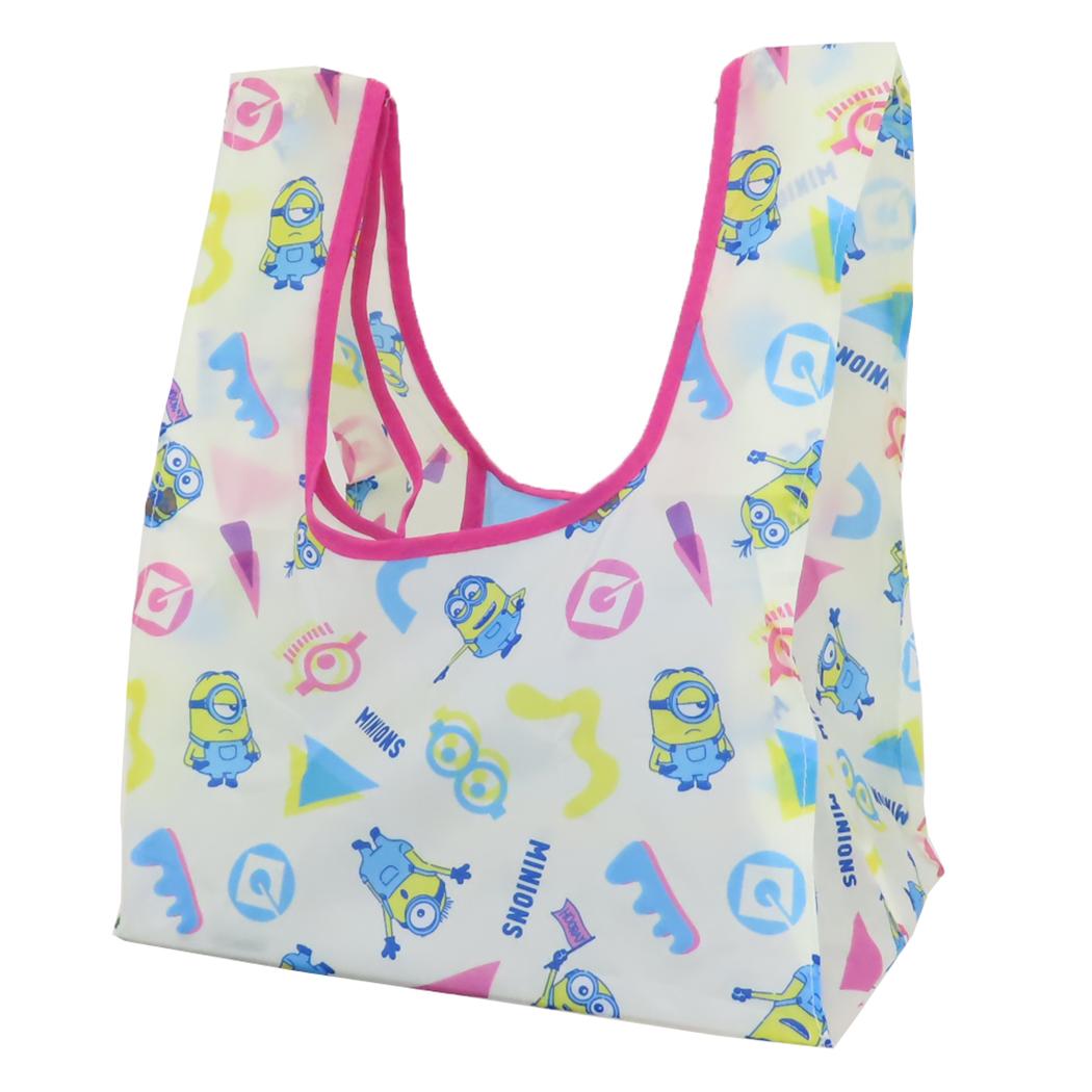 ミニオンズ ショッピングバッグ ポケット付きプチエコバッグ イエロー ユニバーサル映画 ケイカンパニー お買い物かばん ミニサイズ キャラクター グッズ メール便可 シネマコレクションのサムネイル