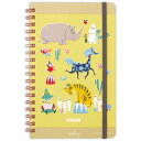 【12月は毎日ポイント10倍!】ムーミン リングノート ノート MOADイエロー 北欧 日本ホールマーク 新学期準備文具 キャラクター グッズ メール便可 シネ...