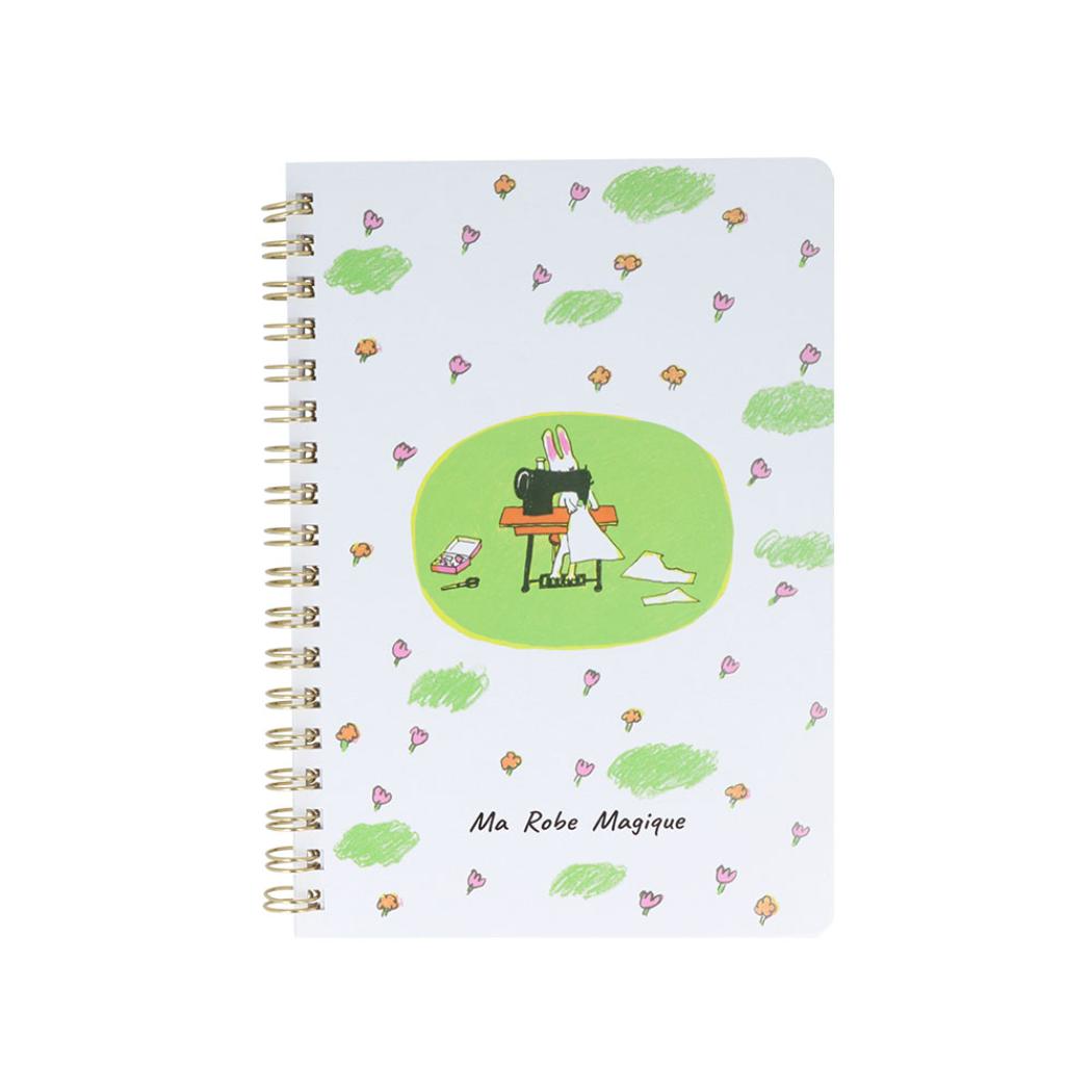 【12月は毎日ポイント10倍!】わたしのワンピース リングノート リングノートB6 花 サンスター文具 にしまき かやこ 新学期準備文具 グッズ メール便可 シ...