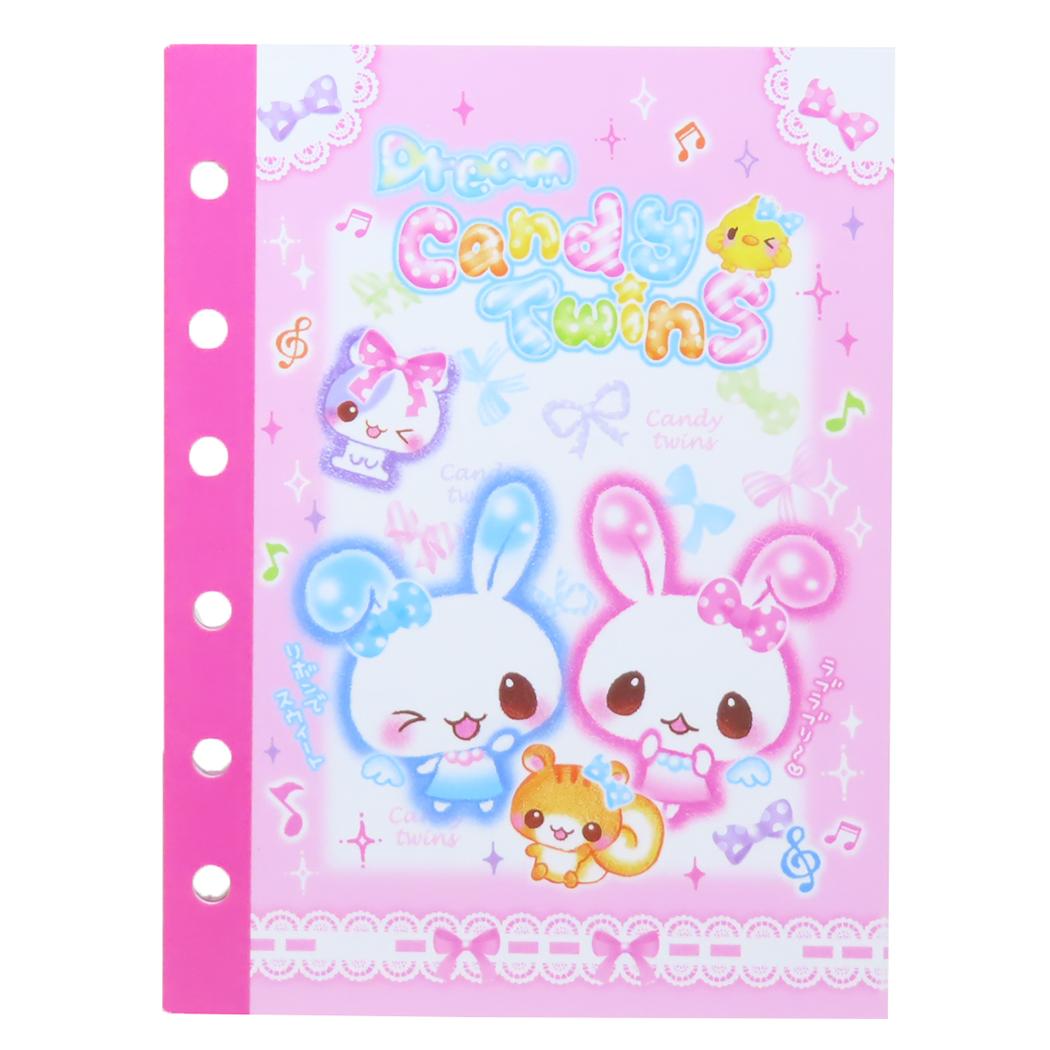 シール帳リフィル 平成レトロファンシー シールブック 16P キャンディツインズ ピンク クーリア シールバインダーリフィル シールシート16ページ 小学生 子ども グッズ メール便可 シネマコレクションのサムネイル