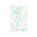 ROKKAKU x 365Cat Art POSTCARD ポストカード 1枚入り Cat Art Collection fish ねこ フタバ ネコ 箔押し ...