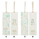 ROKKAKU x 365Cat Art ブックマーク しおり 2枚入り Cat Art Collection fish ねこ フタバ ネコ 箔押し 読書 栞 グッズ メール便可 シネマコレクション