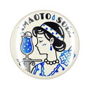 ROKKAKU x オビワン カンバッジ 缶バッジ 雨音ソーダ フタバ レトロ 箔押し 缶バッチ グッズ メール便可 シネマコレクション