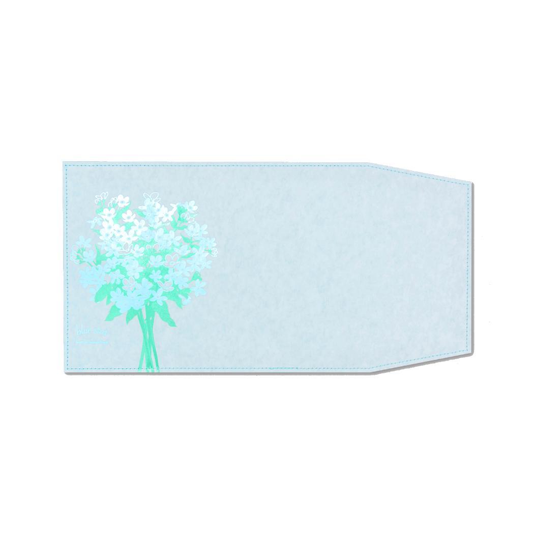 【12月は毎日ポイント10倍!】ROKKAKU Hakuoshi Botanical 文庫本カバー ブックカバー ブルースター フタバ 箔押し ボタニカル 読書...