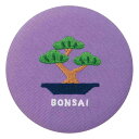 おみやげニッポン 手鏡 刺繍ミラー 盆栽 デコレ コンパクトミラー かわいい グッズ メール便可 シネマコレクション