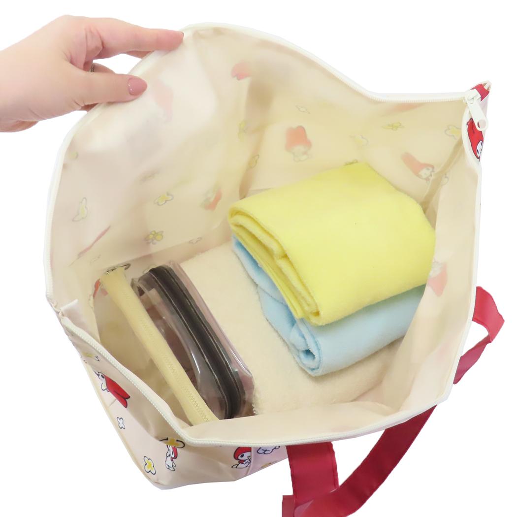【最大1000円OFFクーポン！】折りたたみボストンバッグ 旅行かばん マイメロディ サンリオ カミオジャパン コンパクト 旅行 合宿 メール便可 cinemacollection-10514239 キャラクターのシネマコレクション サンプル画像3
