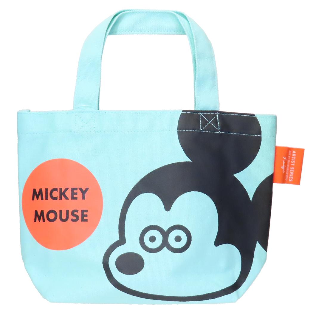 DISNEYx松本セイジ ランチバッグ カラーマチ付バッグ EG ディズニー スモールプラネット マチ付き お弁..