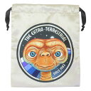 E.T. 巾着袋 リボン巾着 イラスト スモールプラネット 小物入れ 映画キャラクター グッズ メール便可 シネマコレクション