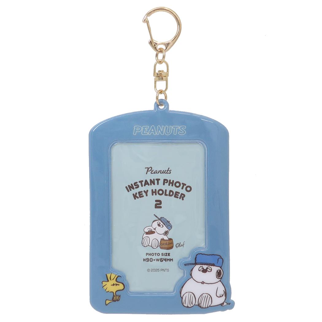 スヌーピー キーリング インスタントフォトキーホルダー2 オラフ ピーナッツ エスケイジャパン 推し活 キャラクター グッズ メール便可 シネマコレクション(4)