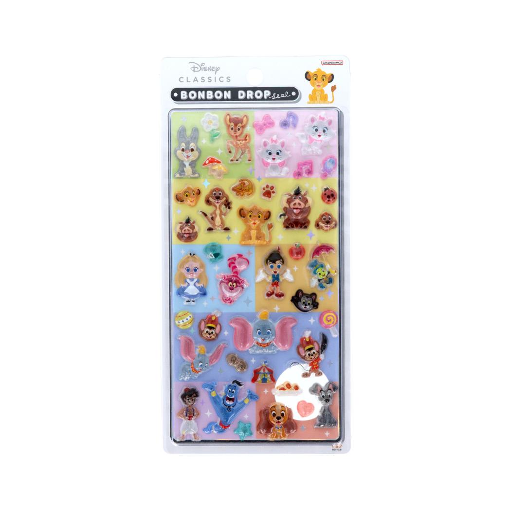 ディズニーキャラクター シールシート ボンボンドロップシール クラシック ディズニー サンスター文具 デコシール 手帳 お手紙 キャラクター グッズ メール便可 シネマコレクションのサムネイル