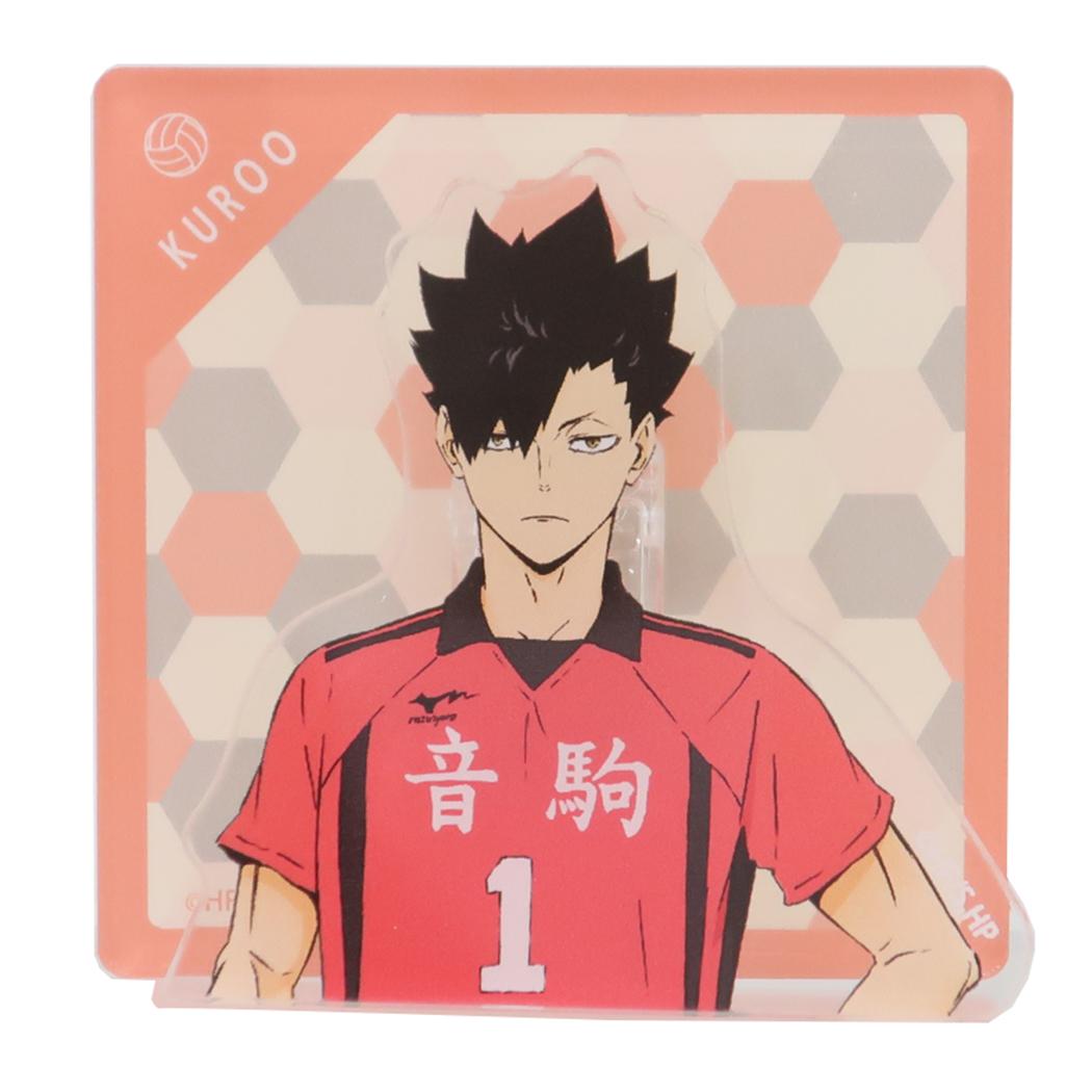 ハイキュー！！ グッズ クリップ アクリルクリップスタンド パターンアート 黒尾鉄朗 少年ジャンプ Gre..