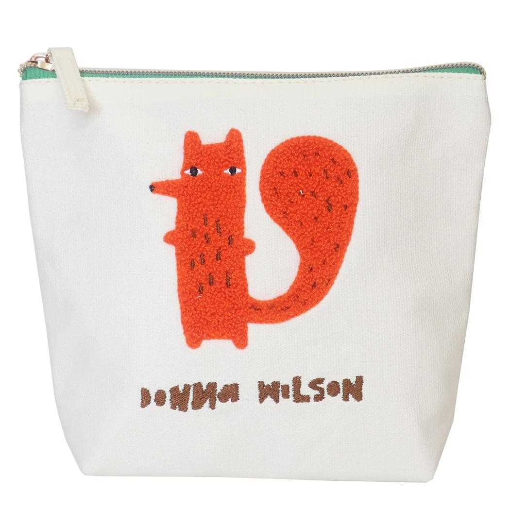【12月は毎日ポイント10倍！】ドナウィルソン コスメポーチ ポーチ キツネリスのシリル 丸眞 小物入れ ..