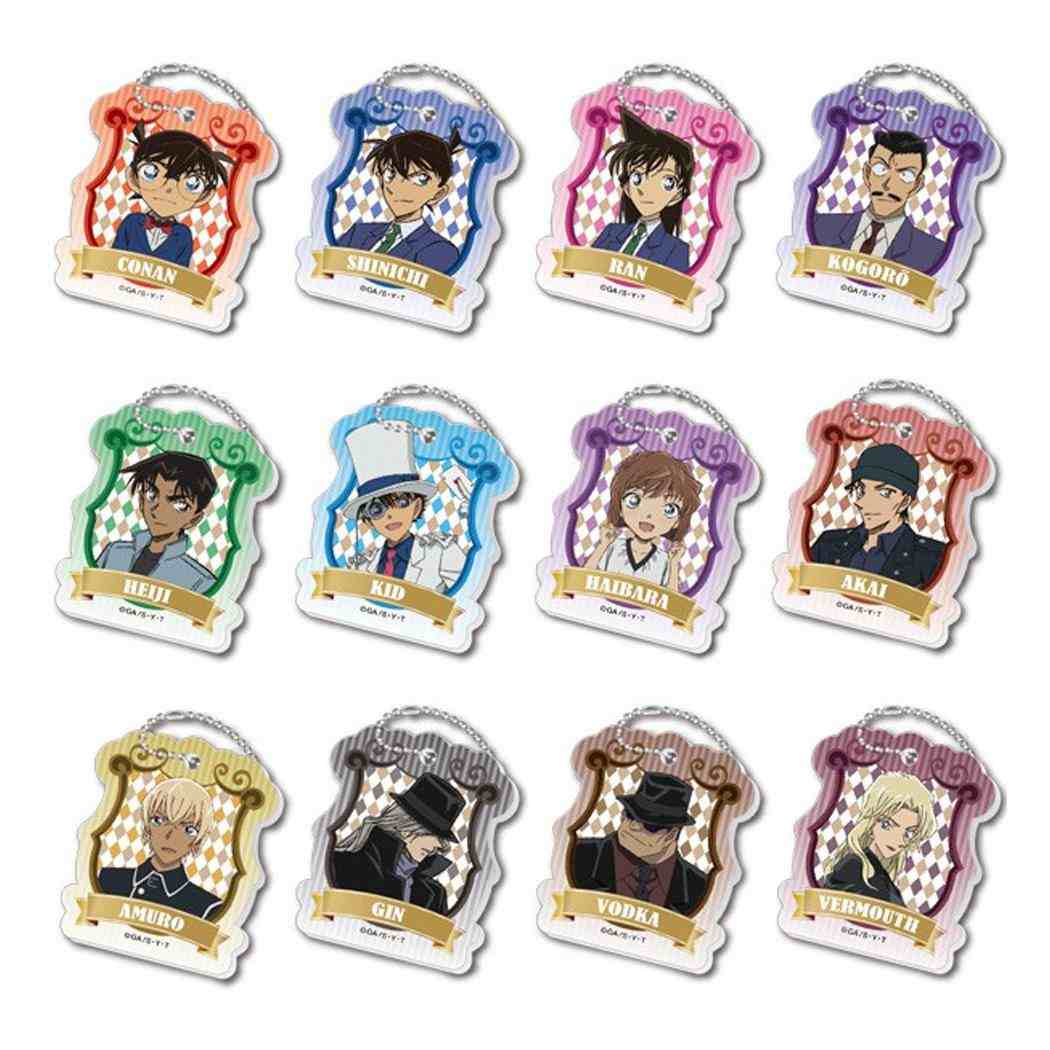 名探偵コナン キーホルダー アクリミニ アクリルキーチェーン 全12種の内どれか1個 少年サンデー エンスカイ コレクション雑貨 アニメキャラクター グッズ メール便可 シネマコレクション