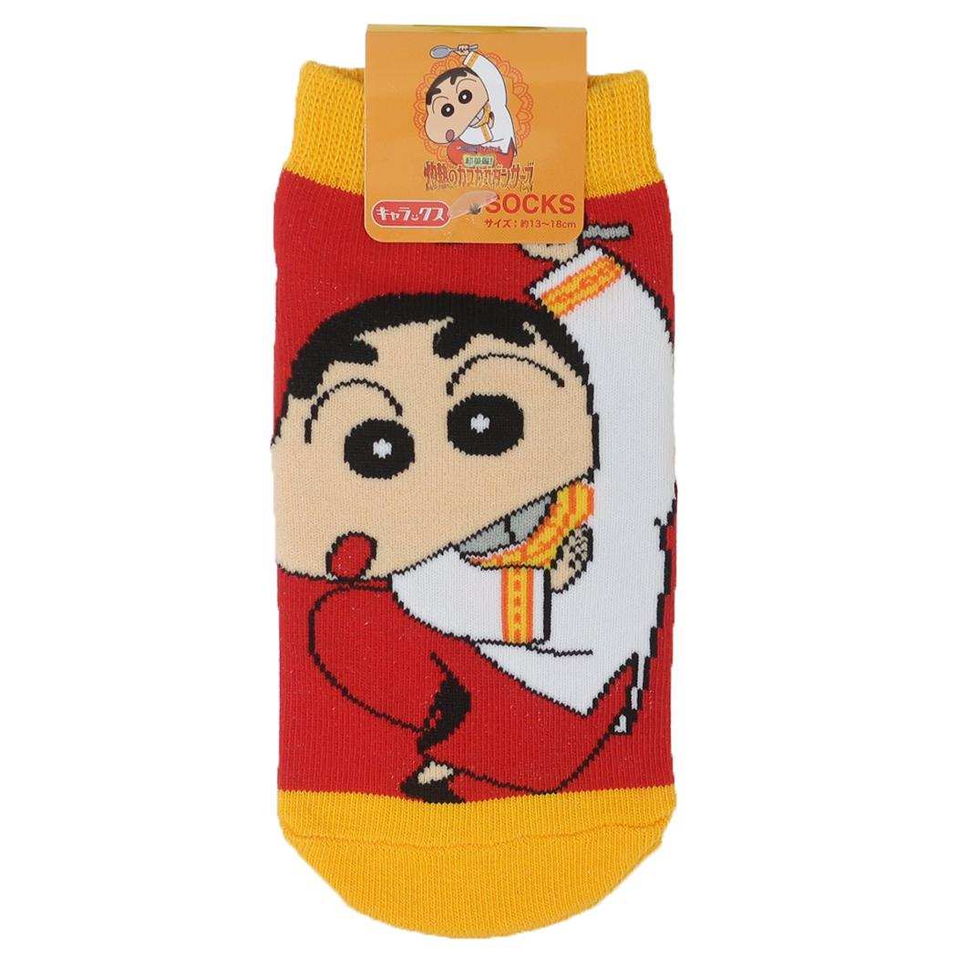 クレヨンしんちゃん 超華麗！灼熱のカスカベダンサーズ 子供用靴下 キッズソックス 映画2025 スモール..