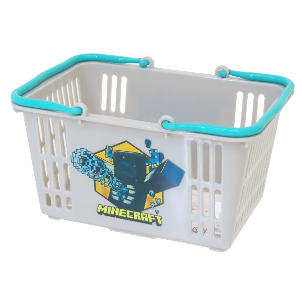 マインクラフト 卓上収納 ミニフリーバスケット ウォーデン Minecraft 小物入れ ゲームキャラクター グ..