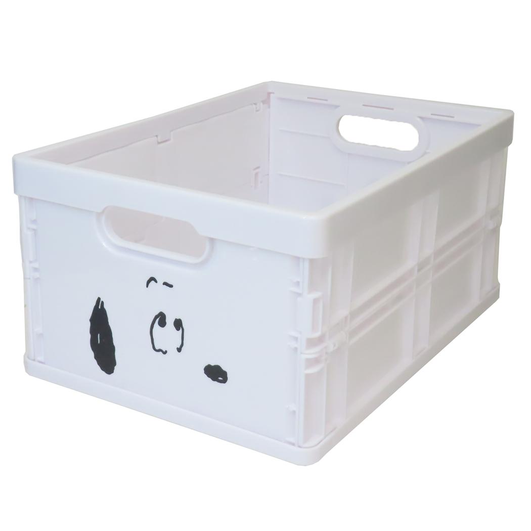 スヌーピー 収納用品 キャラコンテナ ジョークール ピーナッツ ティーズファクトリー 小物入れ 折りたたみ 収納ケース キャラクター グッズ シネマコレクション