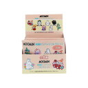 ムーミン ピンバッジ 刺繍ピンバッジ 全8種 8個入セット 北欧 サンスター文具 コレクション雑貨 まとめ買い キャラクター グッズ シネマコレクション