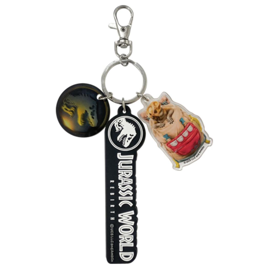 ジュラシックワールド 復活の大地 キーチェーン ロゴキーホルダー 恐竜 インロック コレクション雑貨 映画キャラクター グッズ メール便可 シネマコレクションのサムネイル