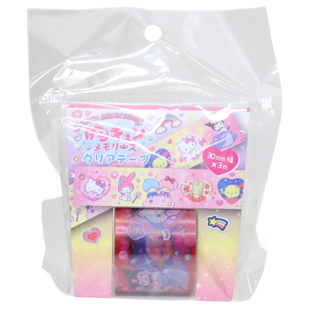 【12月は毎日ポイント10倍!】サンリオキャラクターズ デコテープ クリアテープ 胸キュンメモリーズ C サンリオ デコシール キャラクター グッズ シネマコレ...