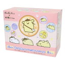 ポムポムプリンxお文具といっしょ 缶バッジ 織り生地カンバッジコレクション 全8種 8個入りセット エンスカイ コレクション雑貨 まとめ買い キャラクター グッ...