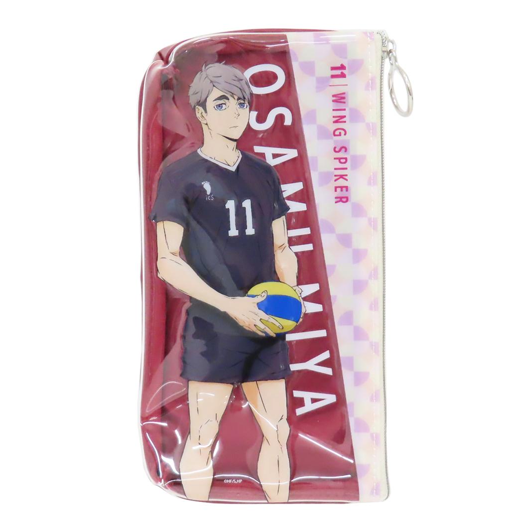 【ポイント10倍！】ハイキュー！！ グッズ ペンポーチ PVCポーチ パターンアート 宮治 少年ジャンプ Gr..