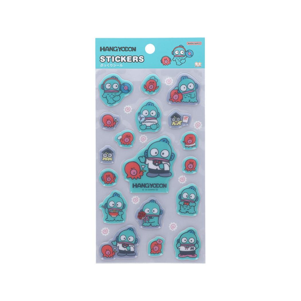 ハンギョドン シールシート ぷっくりシール レトロ SC4 サンリオ サンスター文具 手帳デコ デコシール キャラクター グッズ メール便可 シネマコレクションのサムネイル