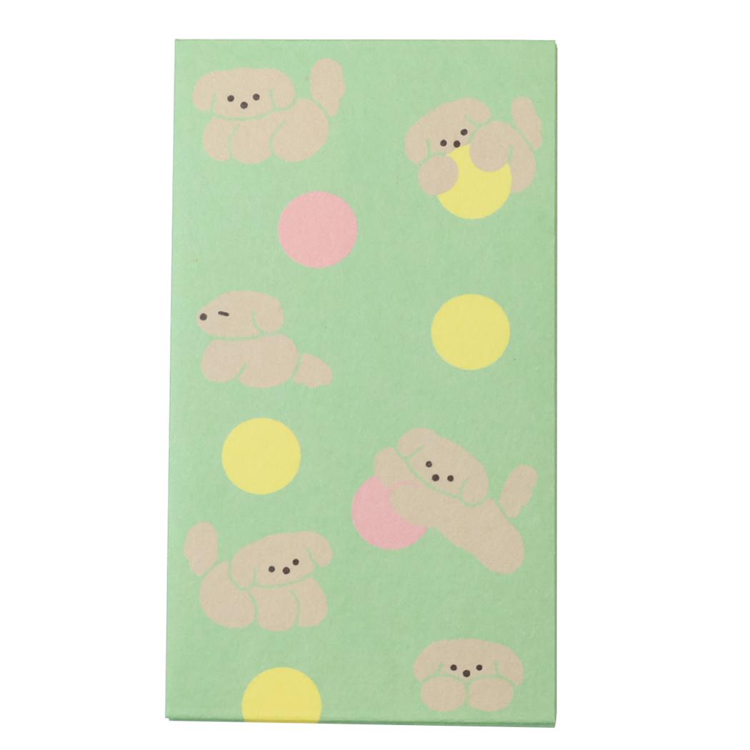 伊予和紙ふわり ぽち袋 和紙ポチ袋5枚セット わんこ フロンティア お年玉袋 ミニ封筒 金封 和風文具 か..