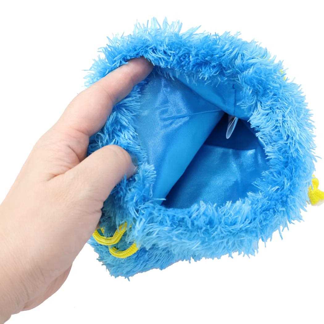 【最大1000円OFFクーポン！】セサミストリート 巾着ポーチ ぬいぐるみ巾着 クッキ...