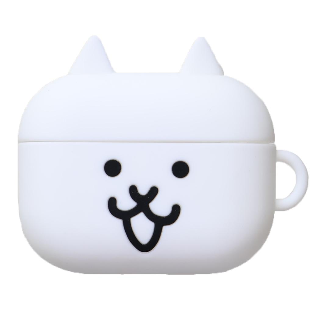 にゃんこ大戦争 エアーポッズプロケース AirPods Pro 第2世代 対応 シリコンケース ネコ グルマンディーズ イヤホンケース キャラクター グッズ シ...