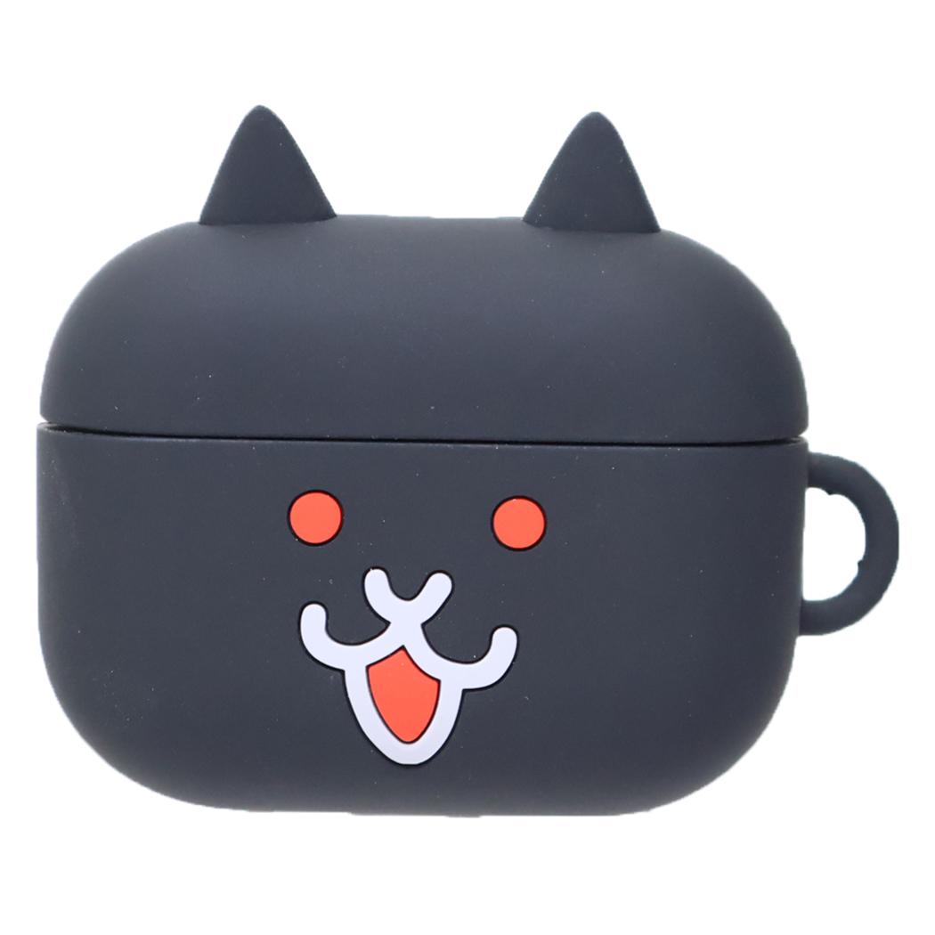にゃんこ大戦争 エアーポッズプロケース AirPods Pro 第2世代 対応 シリコンケース 殺意のネコ グルマンディーズ イヤホンケース キャラクター グッ...