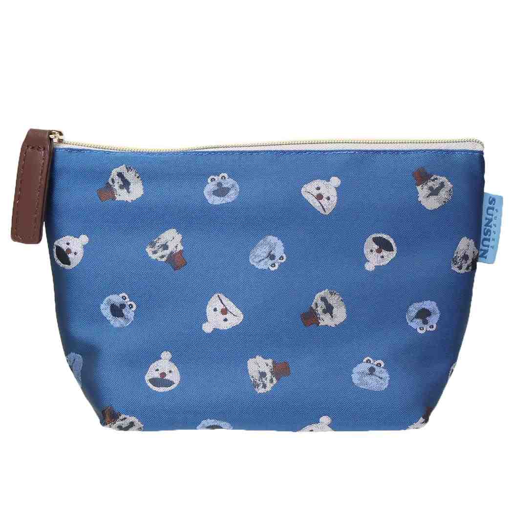 パペットスンスン コスメポーチ ジャガードティッシュポーチ 総柄 PUPPET SUNSUN ワタナベ 化粧ポーチ 小物入れ キャラクター グッズ シネマコレクションのサムネイル