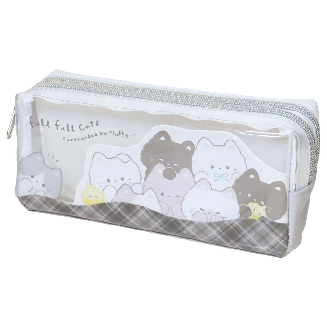 【12月は毎日ポイント10倍！】full full Animal フルフルアニマル 筆箱 ペンポーチ フルフルキャット クーリア 新学期準備文具 ペンケース グッズ シネマコレクション