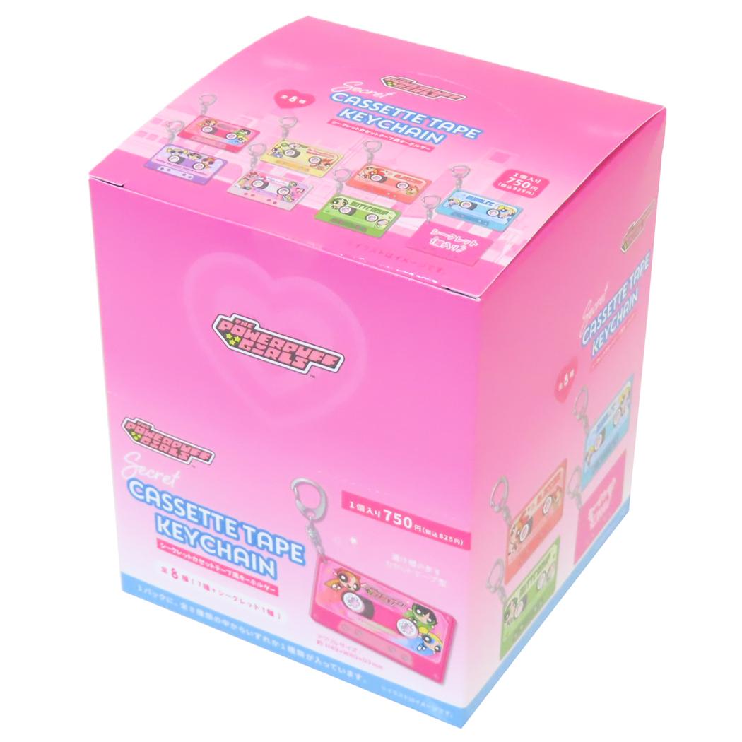 【ポイント10倍 & クーポン！】パワーパフガールズ キーリング シークレットカセットテープ風キーホル..