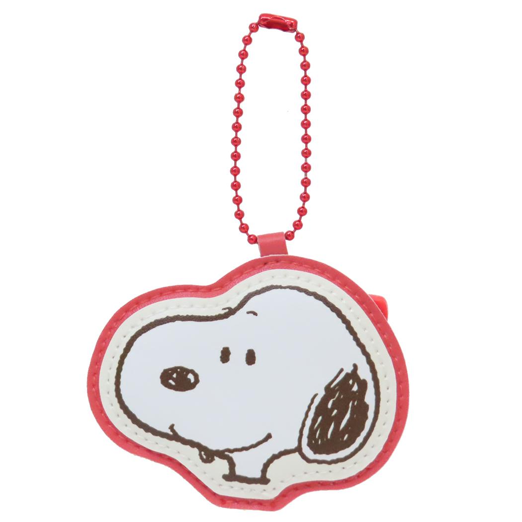 スヌーピー ネームタグ ネームタグマスコットキーホルダー フェイス ピーナッツ ティーズファクトリー ..