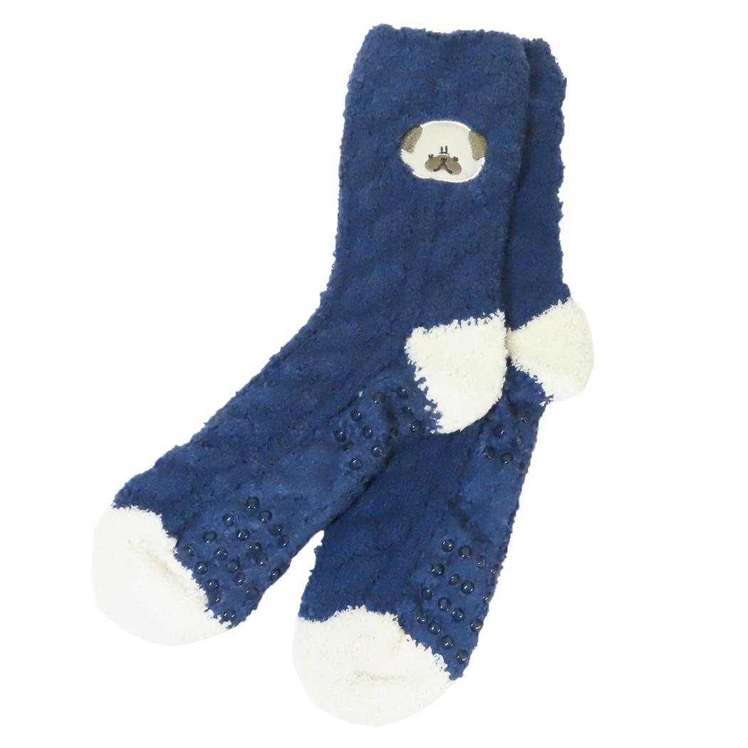 グルンピィ 女性用靴下 ルームソックス ネイビー フレンズヒル 防寒用品 ウォーマー雑貨 寒さ対策 グッズ メール便可 シネマコレクション(4)