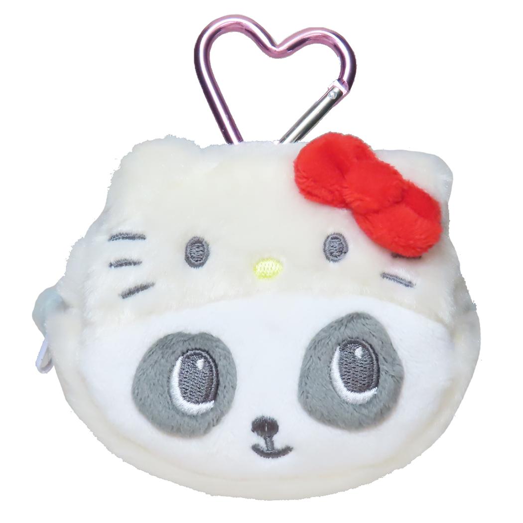 【12月は毎日ポイント10倍！】パンシェルxサンリオキャラクターズ ミニポーチ カラビナ付きフェイスミ..