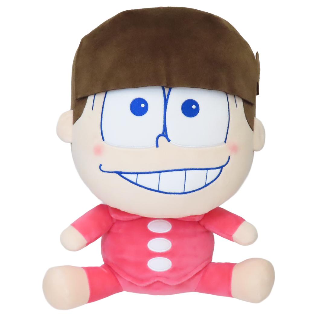 おそ松さん クッション もう寝松 ビッグフェイスクッション おそ松 内藤デザイン ぬいぐるみ アニメキ..