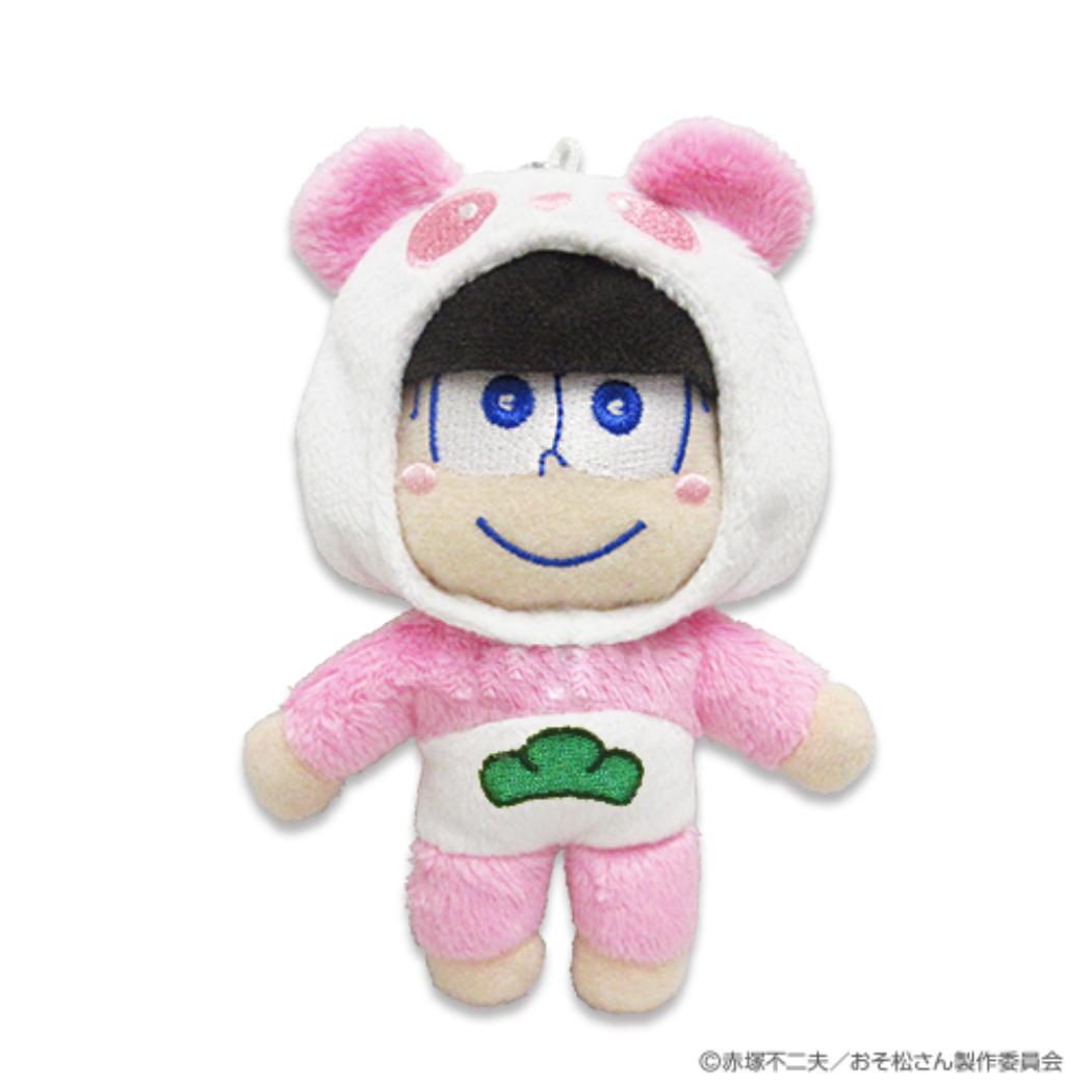 おそ松さん 磁石入り マスコット アニマルコス松 マグネットマスコット トド松 パンダ 内藤デザイン ミ..