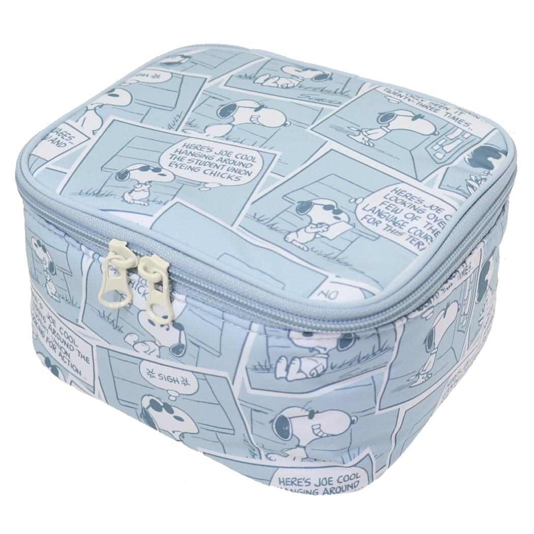 スヌーピー トラベルポーチ 畳めるポーチ コミックトラベル BL ピーナッツ マリモクラフト 旅行 整理 ..