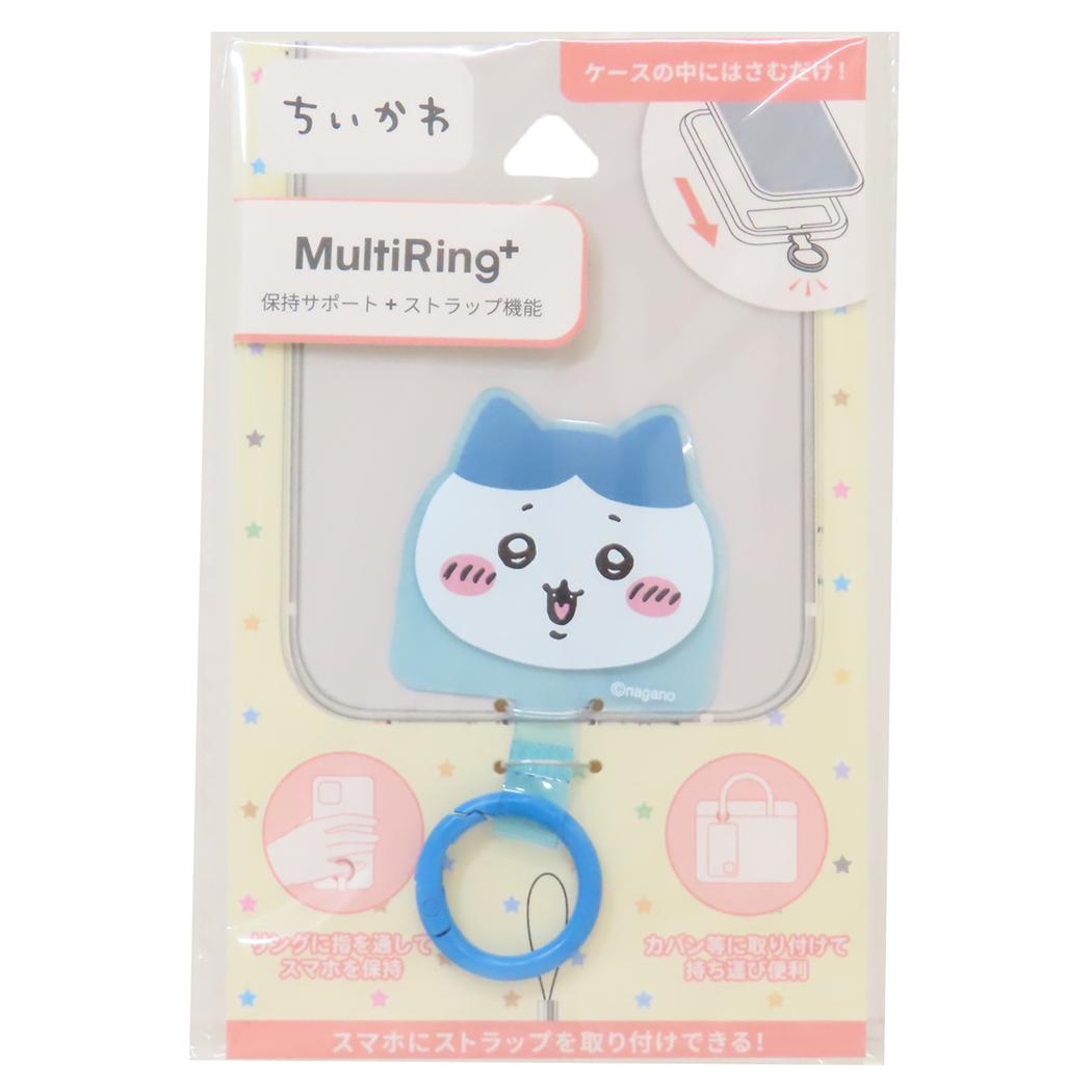 【最大1000円OFFクーポン！】マルチリングプラス スマホリング ちいかわ ハチワレ グルマンディ ...