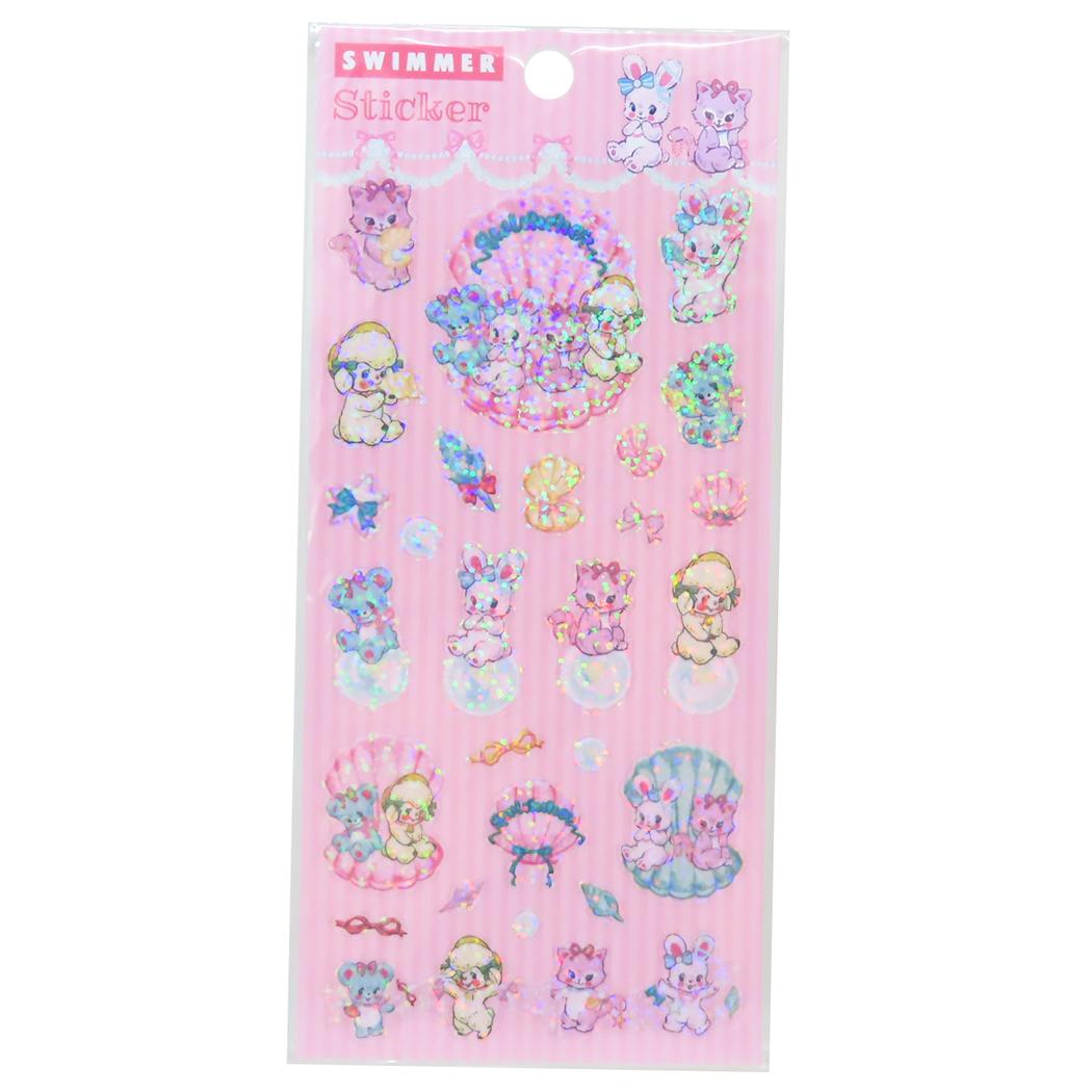 スイマー シールシート ステッカー マリン SWIMMER S＆C デコレーション DECOシール キャラクター グッズ メール便可 シネマコレクションのサムネイル