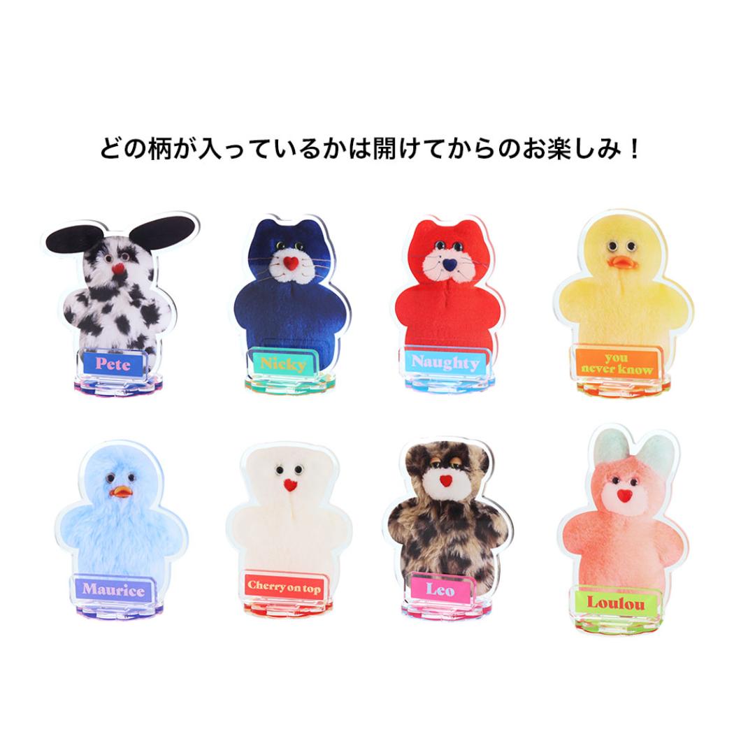 【12月は毎日ポイント10倍！】mojojojo コレクション雑貨 アクリルスタンドコレクション 全8種の内どれか1個 サンスター文具 コレクション雑貨 かわいい グッズ メール便可 シネマコレクション