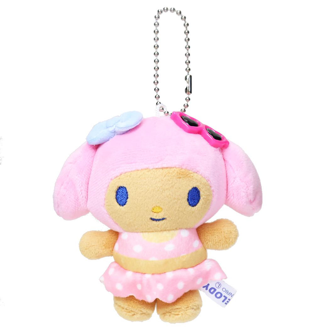 【ポイント10倍 & クーポン！】マイメロディ マスコット マスコットキーホルダー ナイトパーティー サンリオ カミオジャパン ミニぬいぐるみボールチェーン キャラクター グッズ シネマコレクション