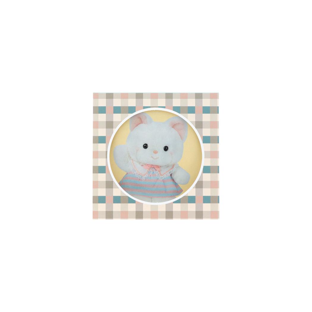 【12月は毎日ポイント10倍!】レトロぬいぐるみこれくしょん メモ帳 窓付スクエアメモ チェック サンスター文具 伝言メモ メモパッド 吉徳 グッズ メール便可...