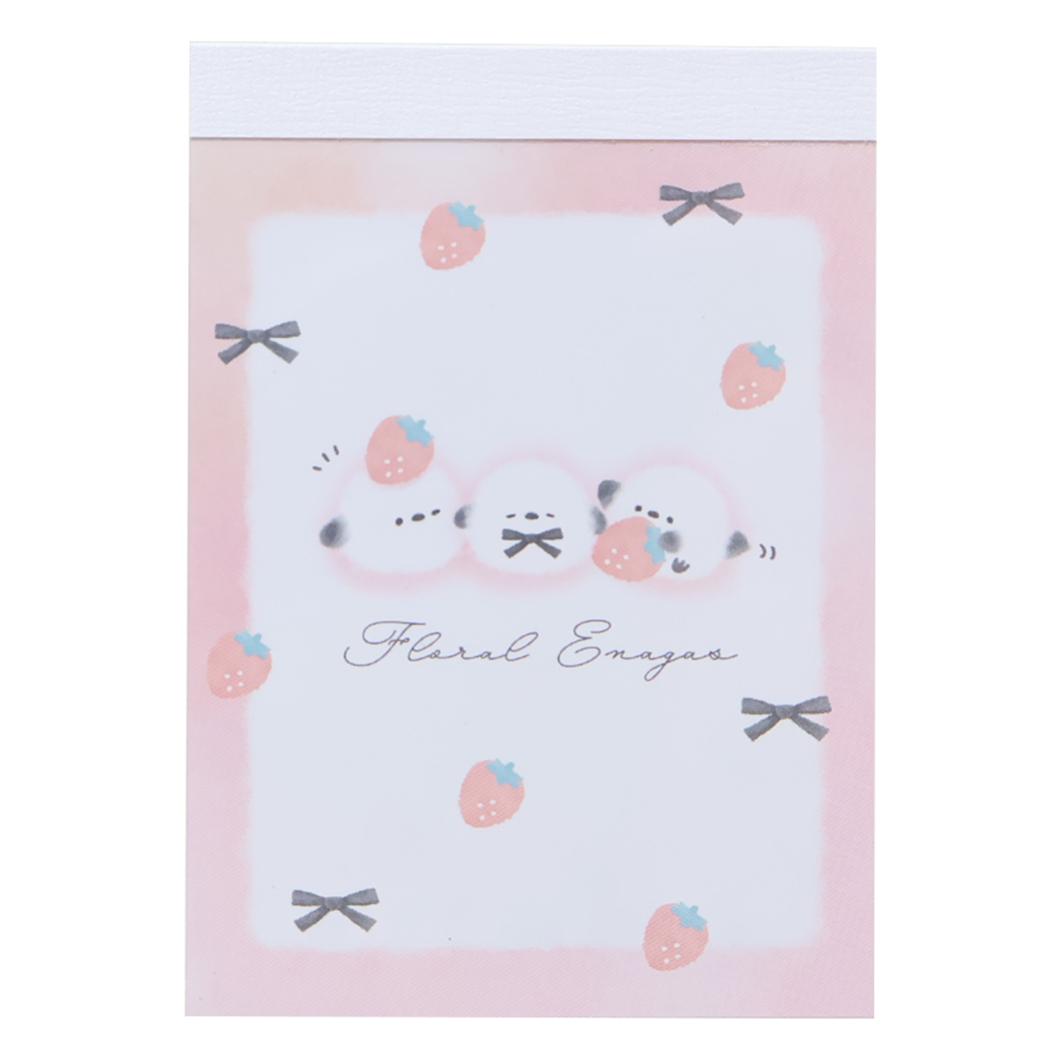 【12月は毎日ポイント10倍!】ずっとシマエナガ メモ帳 ミニミニメモ フローラルエナガズ カミオジャパン 新学期準備文具 かわいい グッズ メール便可 シネマ...