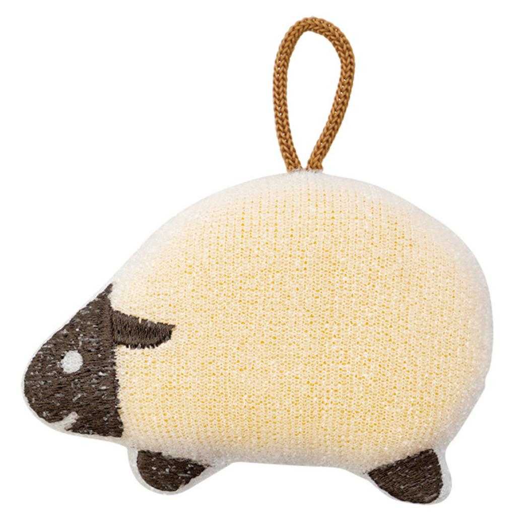 キッチンスポンジ キラキラおそうじスポンジ ひつじ デコレ キッチン雑貨 台所スポンジ グッズ シネマ..