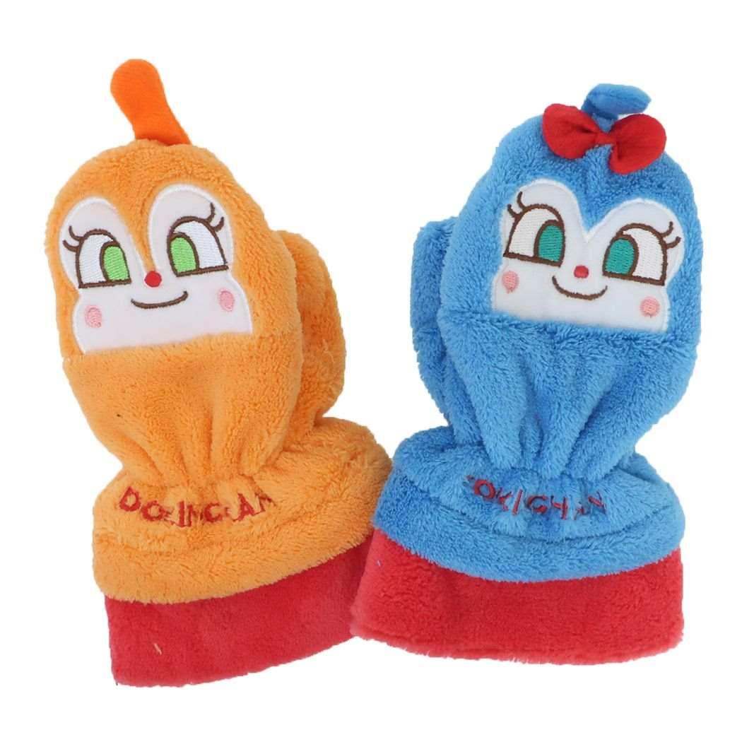 それいけ！アンパンマン 手袋 もこもこミトン キャラドルミトン ドキンちゃんxコキンちゃん バンダイ ..