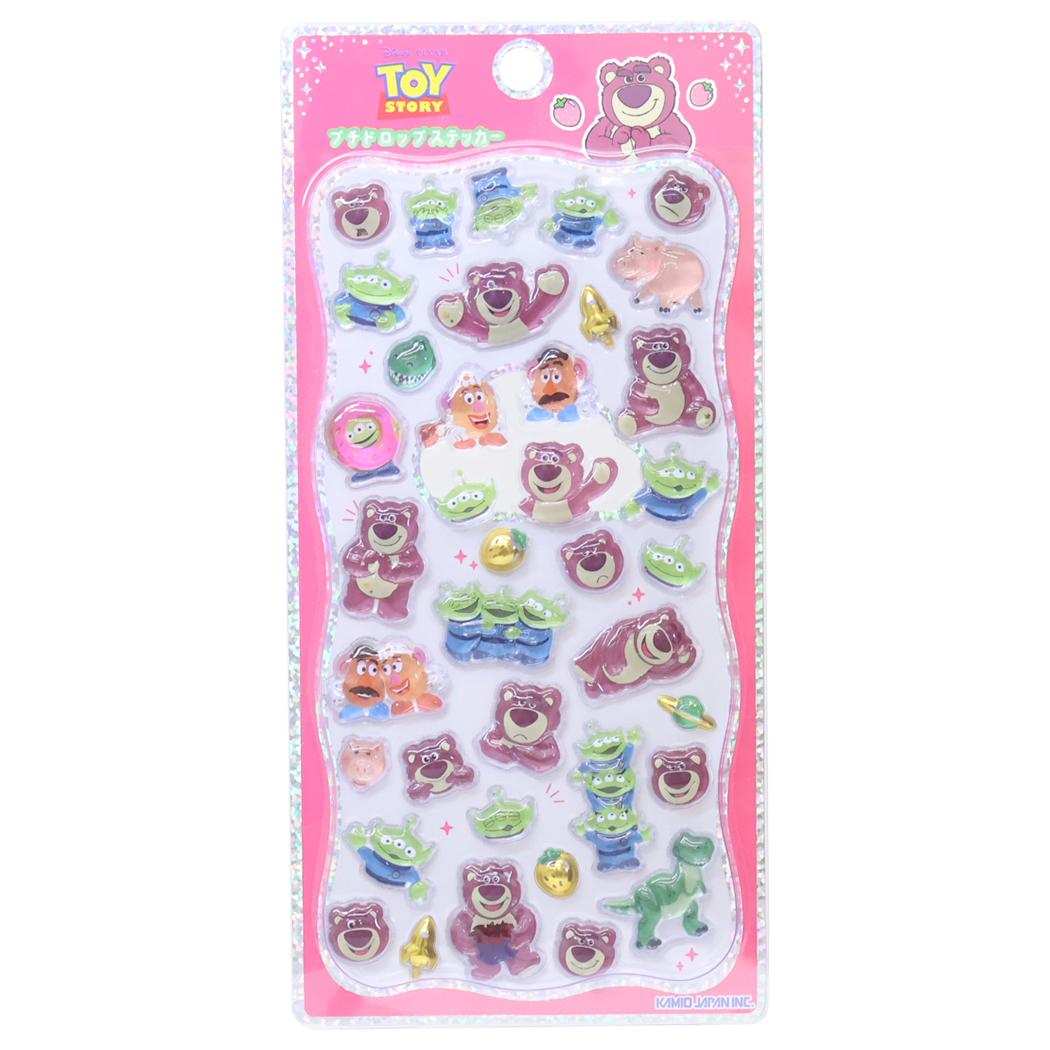 【12月は毎日ポイント10倍！】トイストーリー シールシート プチドロップステッカー ロッツォ ディズニー カミオジャパン 手帳デコ デコシール キャラクター グッズ メール便可 シネマコレクションのサムネイル